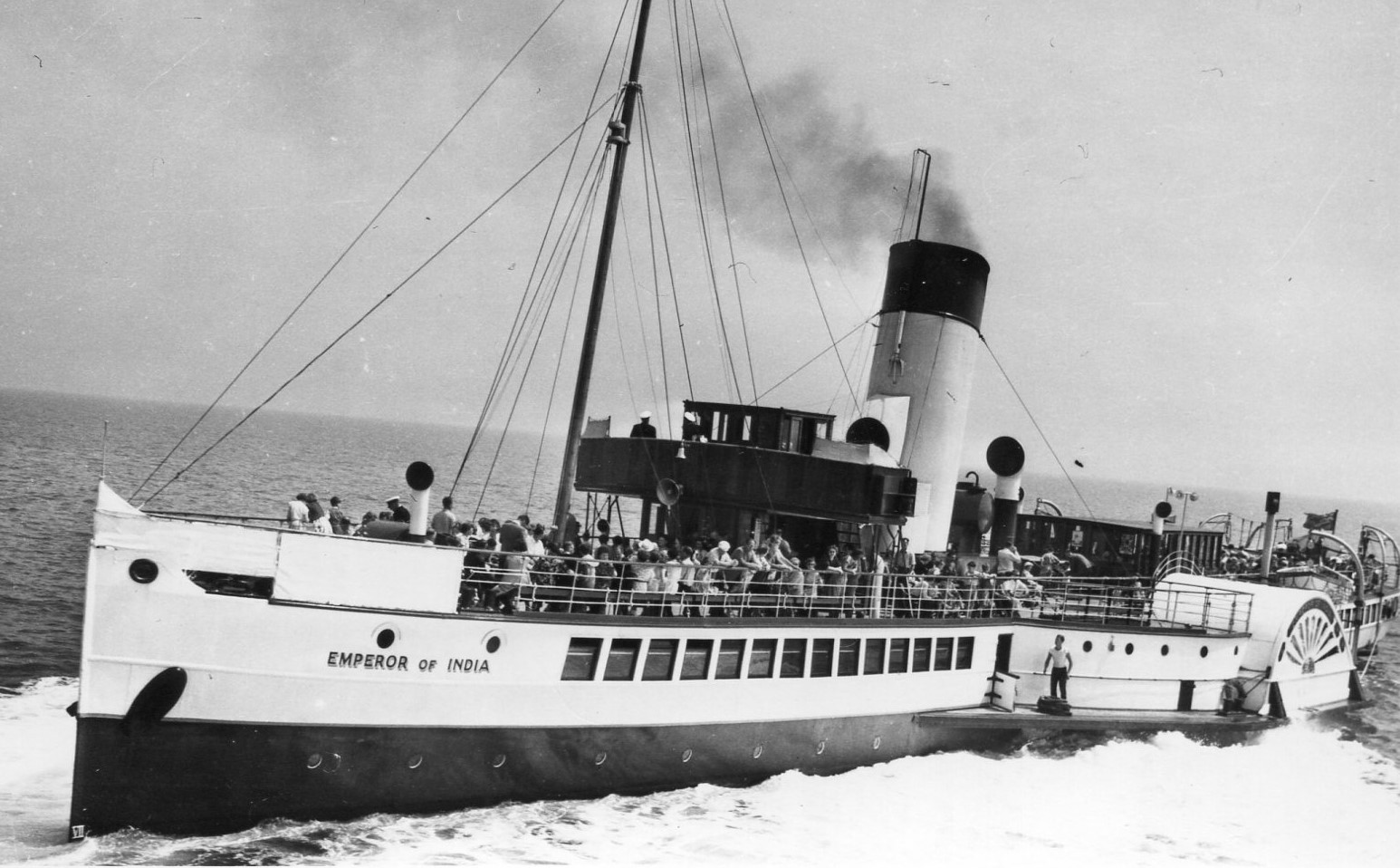 9th June 1953 Emperor of India Kingswear Castle