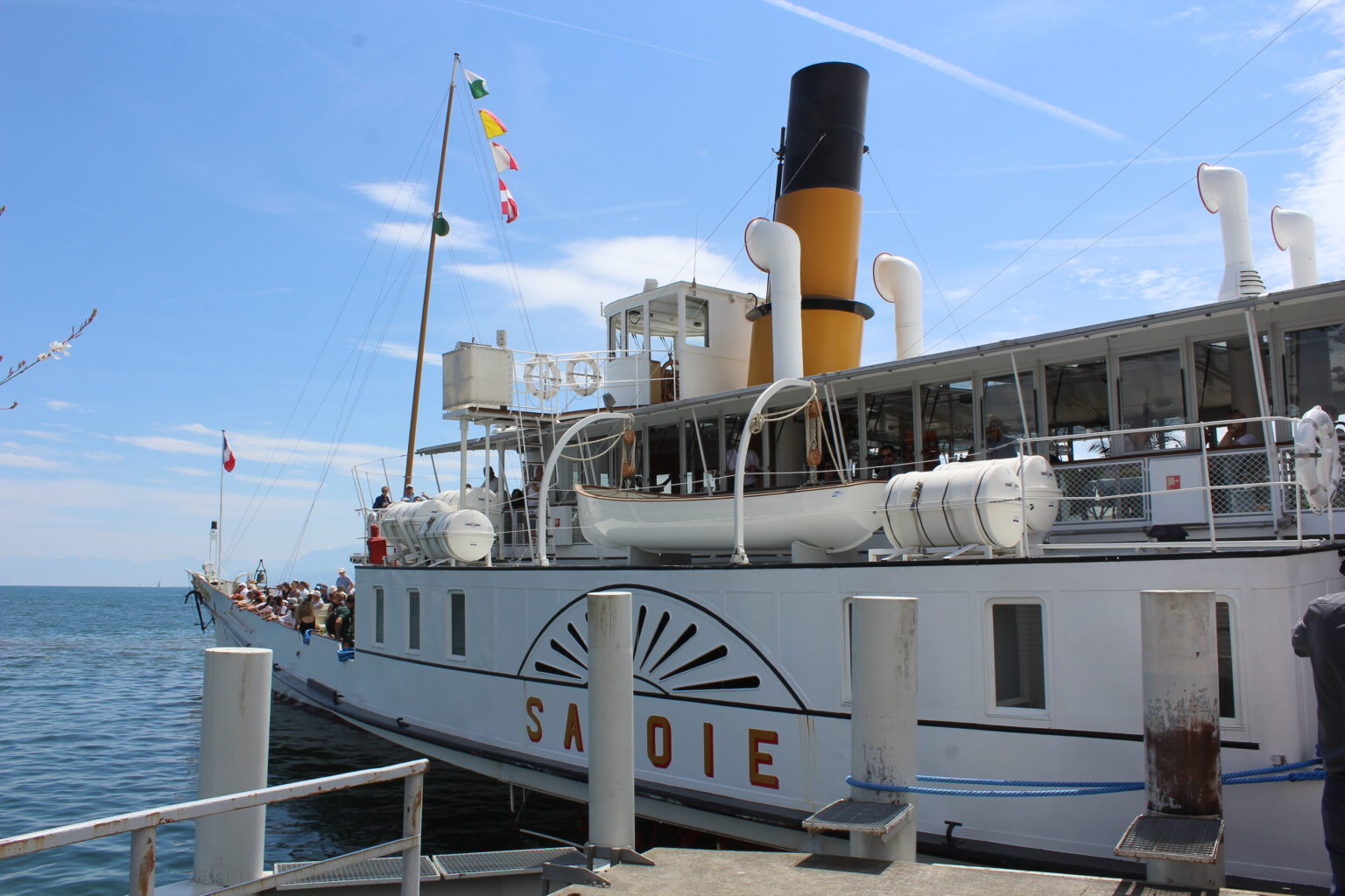 July 2023 Lake Geneva Paddle Steamers June 2023 Kingswear Castle
